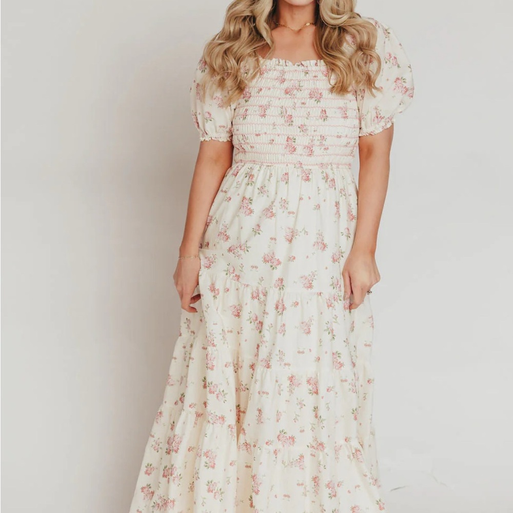 Worth Floral Maxi Dress NWOT